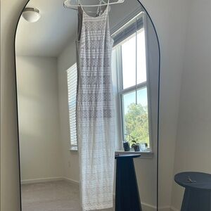 White Lace Maxi Dress